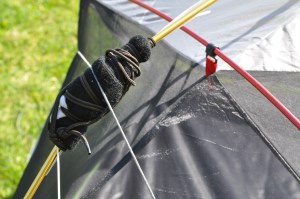 Tent repair job