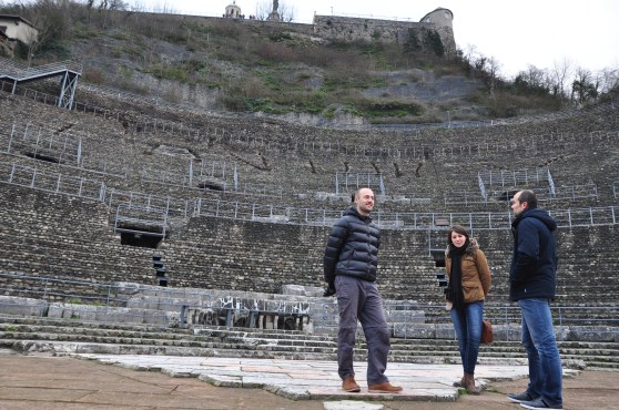 Roman amphitheater in Vienne 