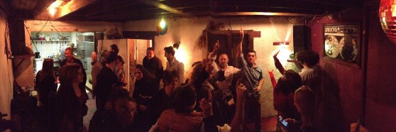 NYE party photo taken by Maud